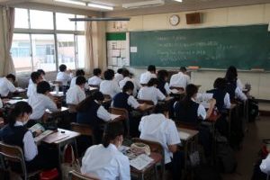 学校風景 ６月８日 愛知県立江南高等学校